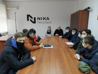 Студенты Семилукского политехнического колледжа начали практику на заводе «Ника-Петротэк» в Семилуках